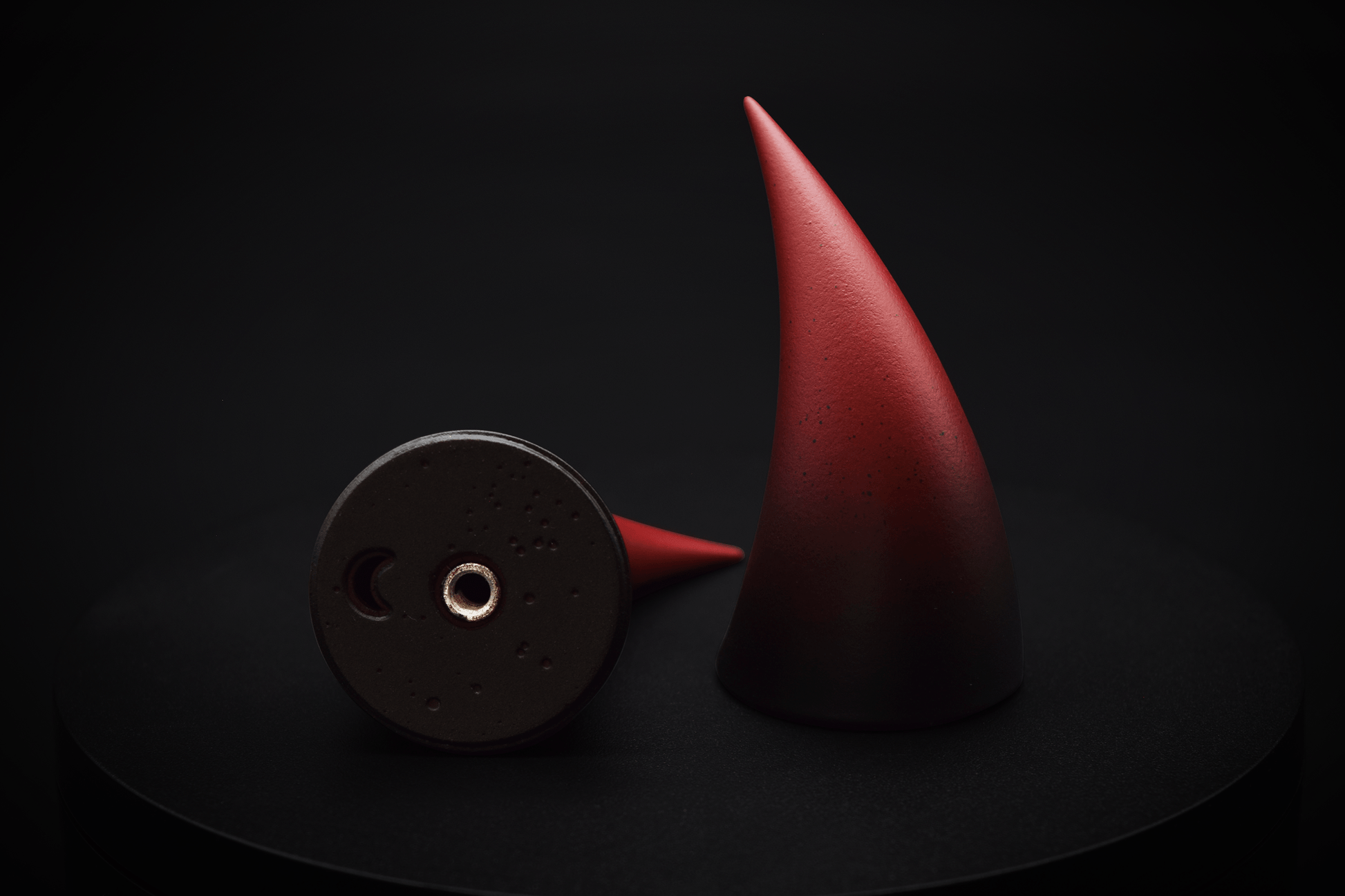 Vampire Ombré Incubus Horns - Matte - Haus of Brimstone - 