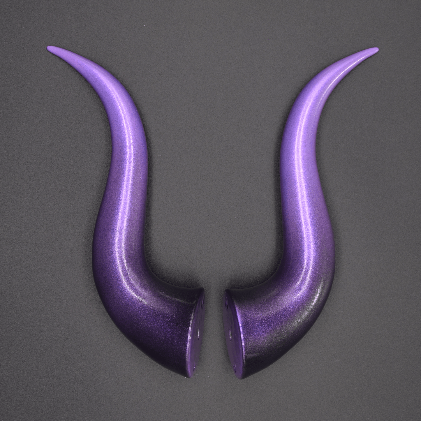 Wraith Violet Succubus Horns - Iridescent - Haus of Brimstone - 