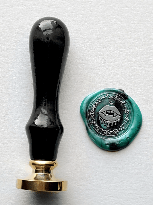 Bloody Fangs Wax Seal Stamp - Haus of Brimstone - 